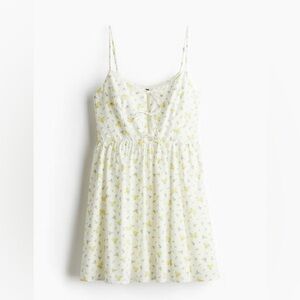 H&M Tie Poplin Dress NWT, Medium